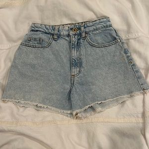 Cotton On High Rise Mom Jean Shorts